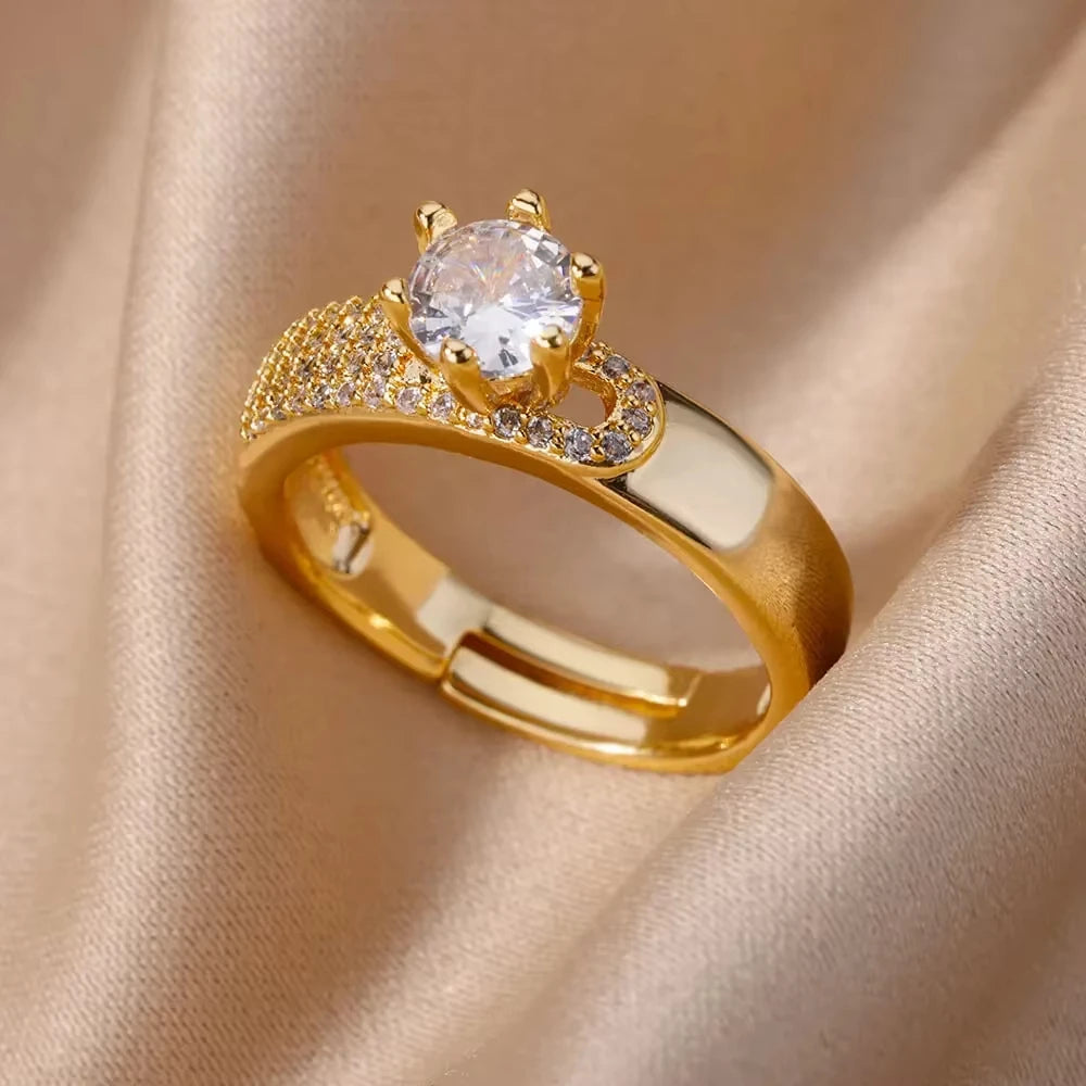 Celestia Solitaire Ring