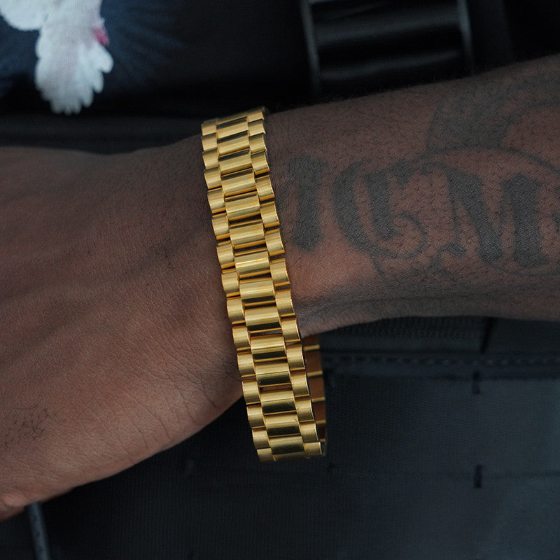 Rlx Three Rows Polishing Bracelet