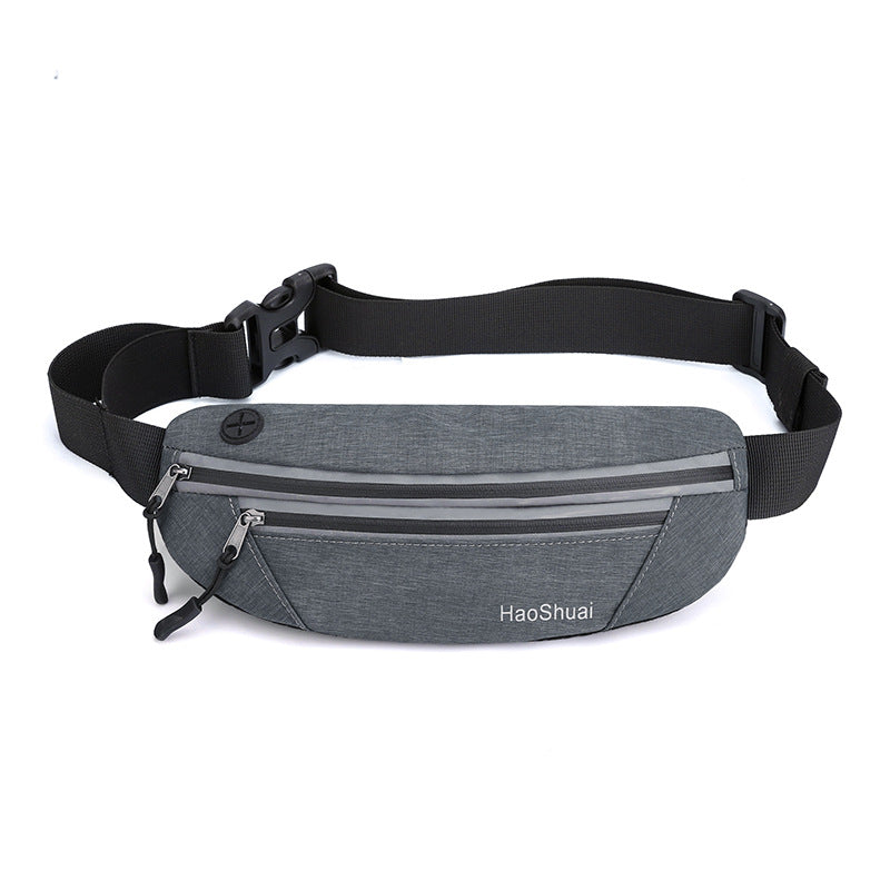 Fanny Pack for Women Men Water Resistant Small Waist Pouch Slim Belt Bag withPockets for Running-4