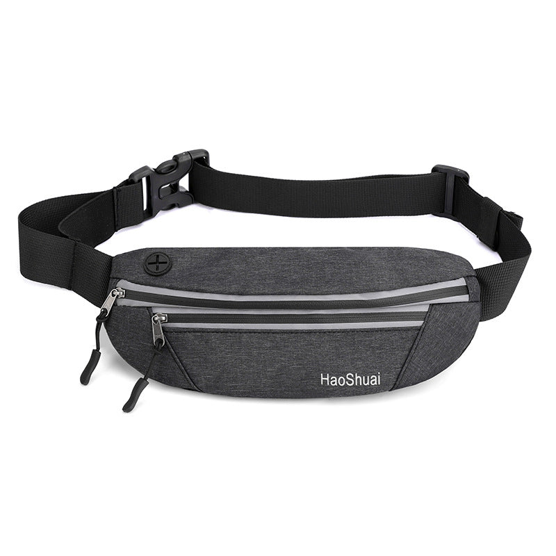 Fanny Pack for Women Men Water Resistant Small Waist Pouch Slim Belt Bag withPockets for Running-5