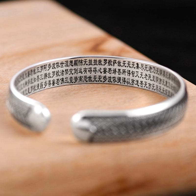 Silver Weave Cuff Bracelet