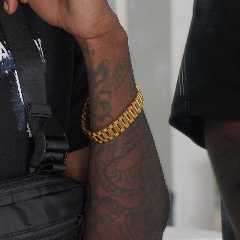 Rlx Three Rows Polishing Bracelet