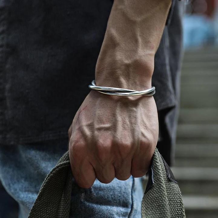 Handmade Retro Twisting Bracelet – Adjustable Fit