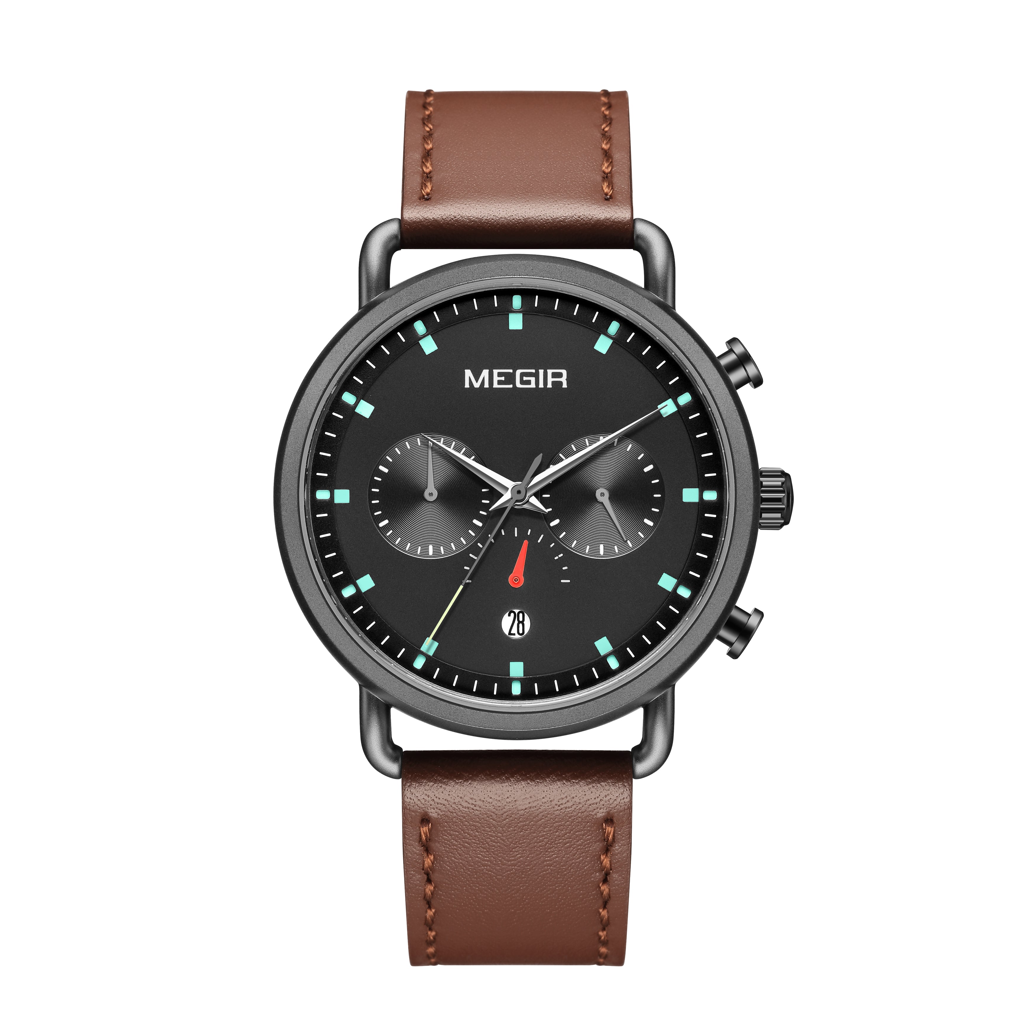 MEGIR Men Watch Top Brand Fashion Casual Quartz Watches Waterproof Date Man Sports Military Wristwatch Clock Relogio Masculino-10