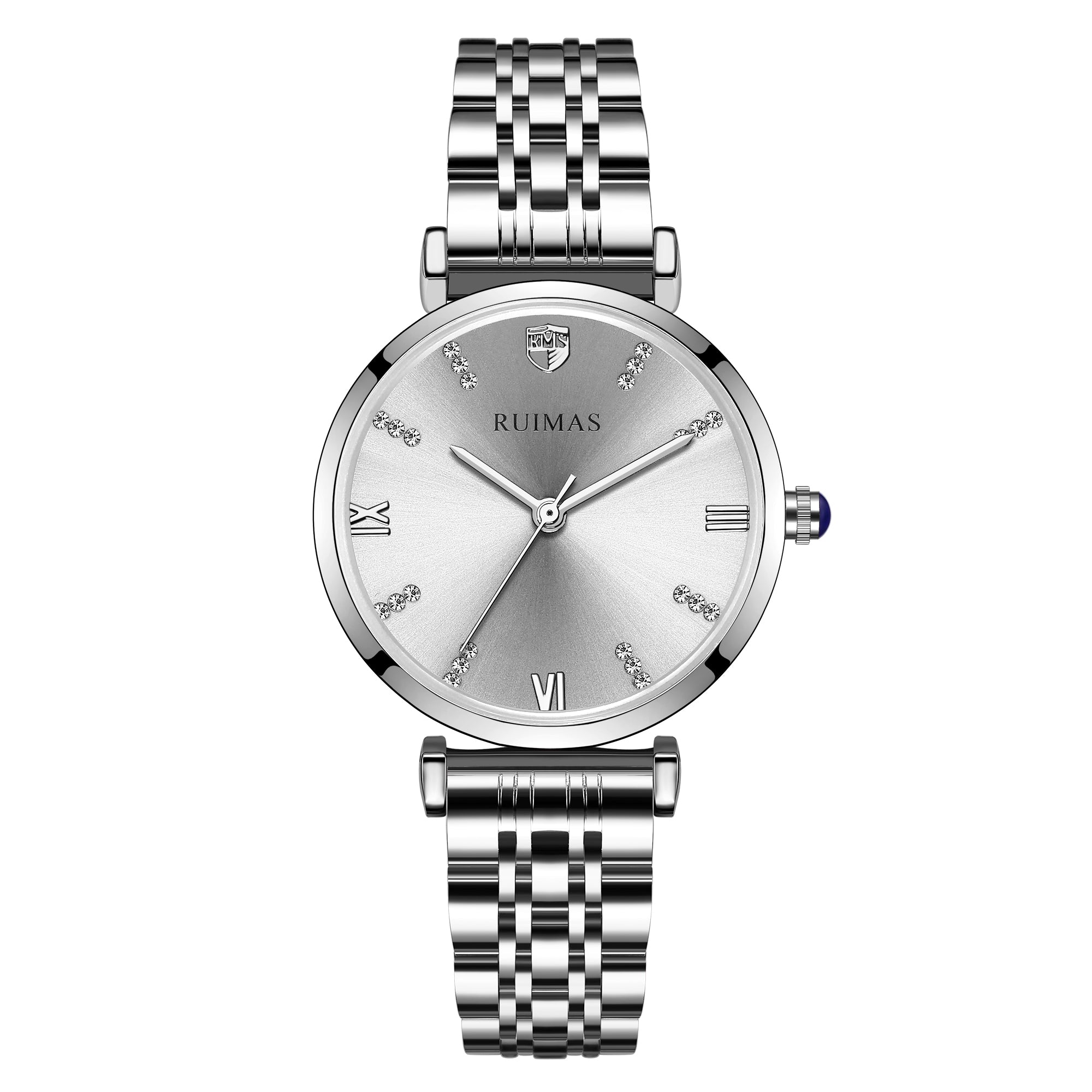 RUIMAS Women Watches Top Brand Luxury Quartz Watch Waterproof Fashion Ladies Wristwatch Stain Steel Dress Clock Reloj Mujer 536-7