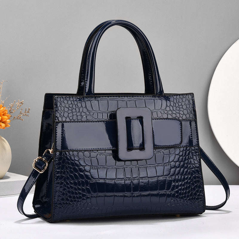 Elegant Glossy PU Handbag – Fashion Every Occasion