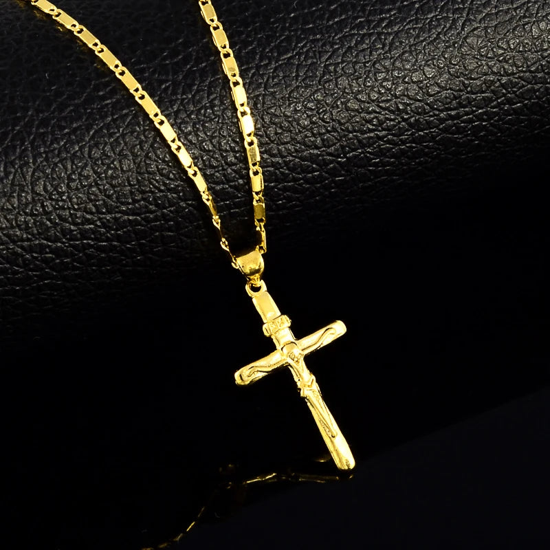 Classic Religious Cross Jewelry for Men