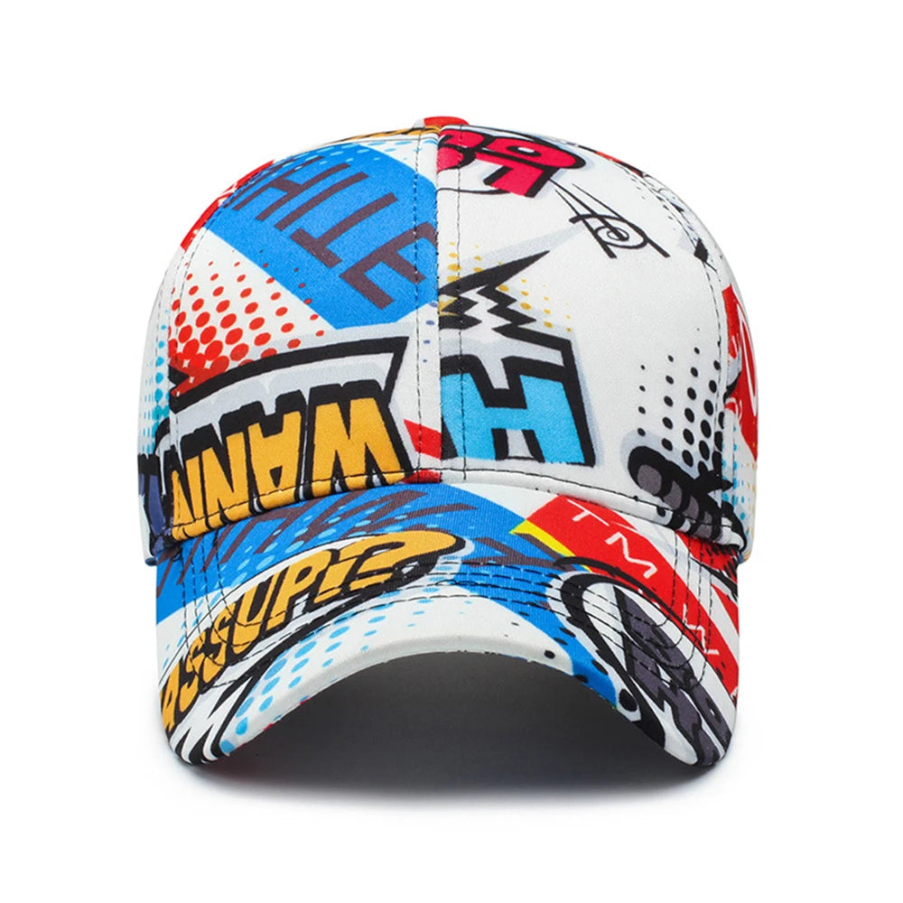 FS™ Graffiti Streetwear Cap – 2025 Designer Edition for Men & Women