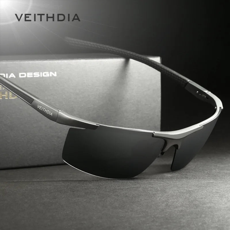 VEITHDIA Polarized Sports Sunglasses – UV400 Protection for Men