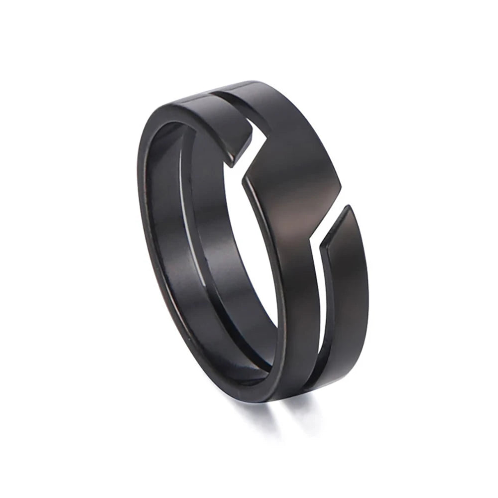 Skyrim Matte Stainless Steel Ring