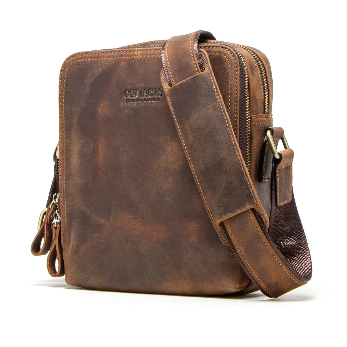 Genuine Leather Vintage Crossbody Bag