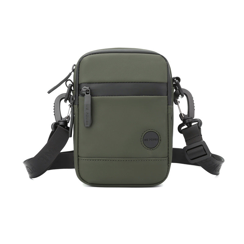 Men's Waterproof Nylon Crossbody Bag - Lightweight & Durable Everyday Travel Bag with Adjustable Strap-1