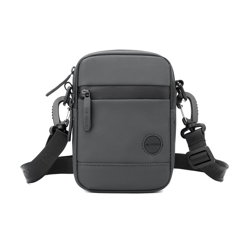 Men's Waterproof Nylon Crossbody Bag - Lightweight & Durable Everyday Travel Bag with Adjustable Strap-2