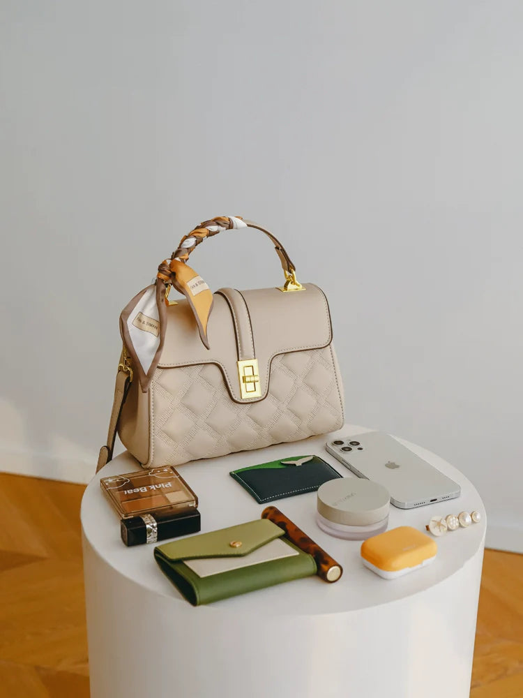 Commuter Women's Bag Minimalist Large Capacity Mom Bag Crossbody Bag Fancy Shoulder Bag Fashion Handbag-3