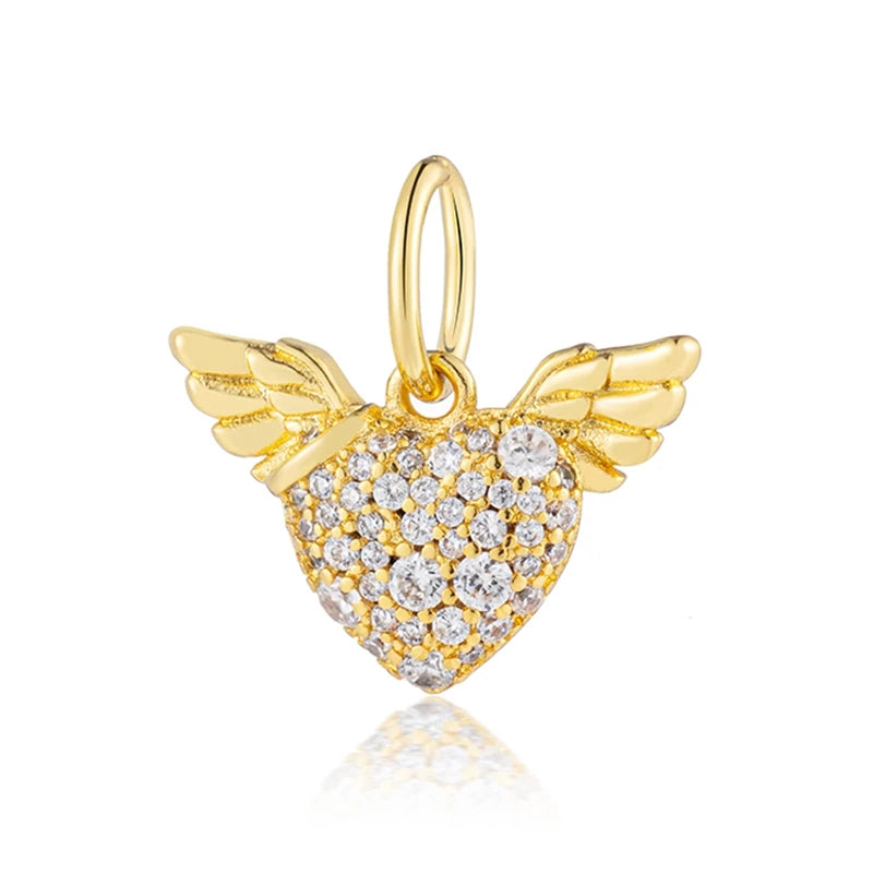 Gold-Plated Charm Collection– 925 Sterling Silver Compatible Beads for DIY Bracelets