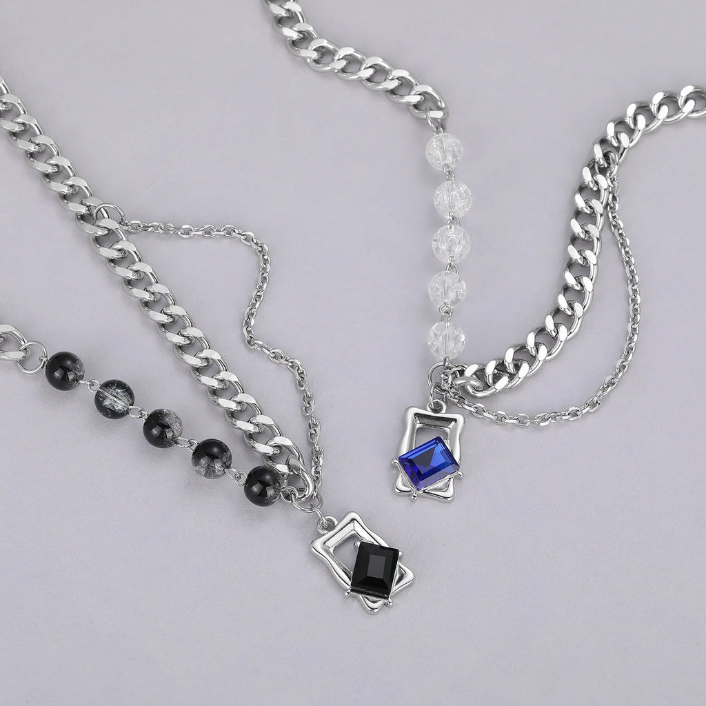 Vera Dual-Layer Pendant Necklace