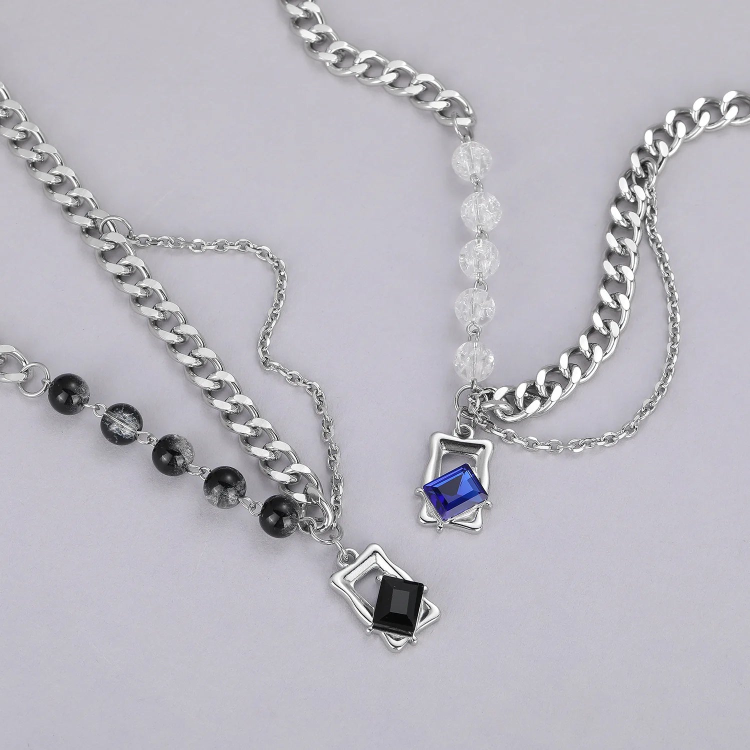 Vera Dual-Layer Pendant Necklace