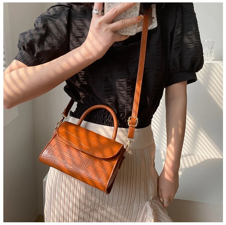 Croc Luxe Mini Crossbody Bag