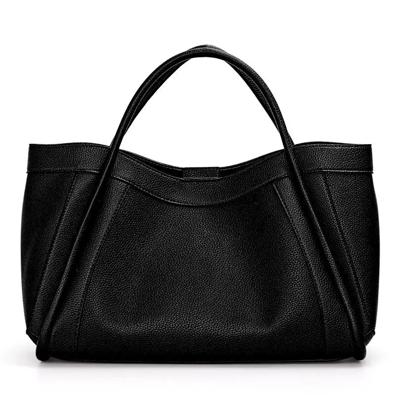 Premium - Timeless Cowhide Leather Tote