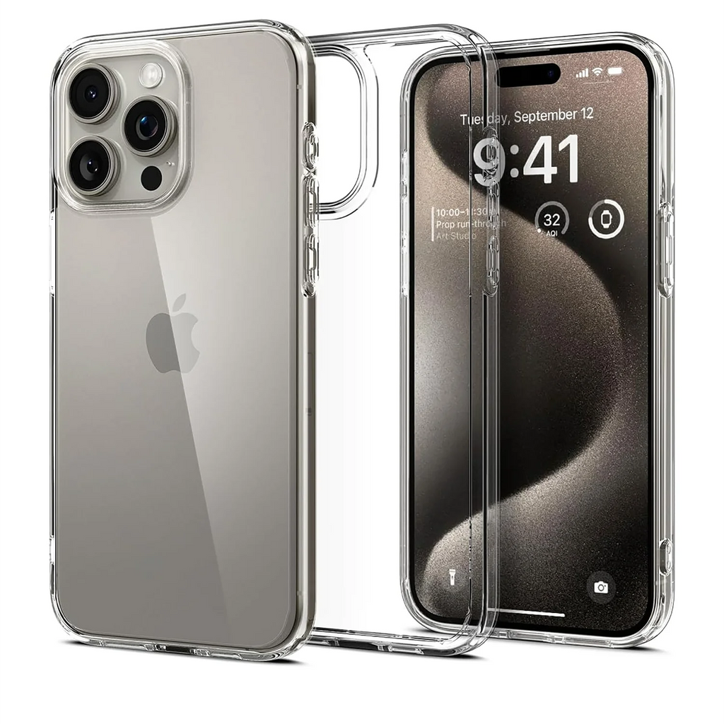 Crystal Clear Soft Case for iPhone 11–15 Pro Max / XS / X