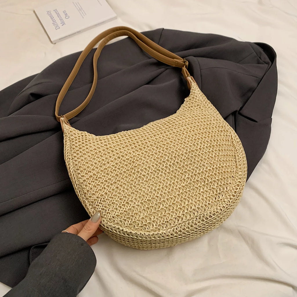 Handbag - Versatile Boho Beach Tote & Crossbody