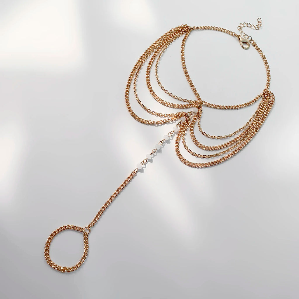 Boho Barefoot Anklet