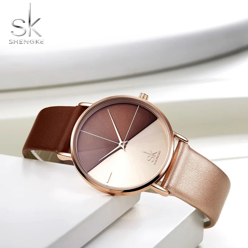 SK Creative Rose Gold Watch