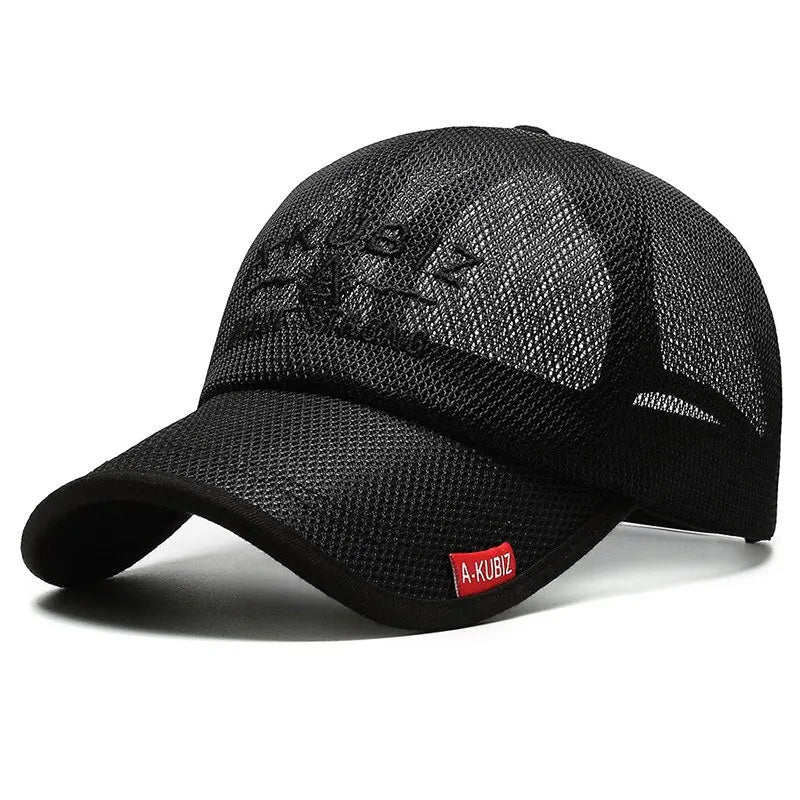 BreezeFit Embroidered Mesh Baseball Cap