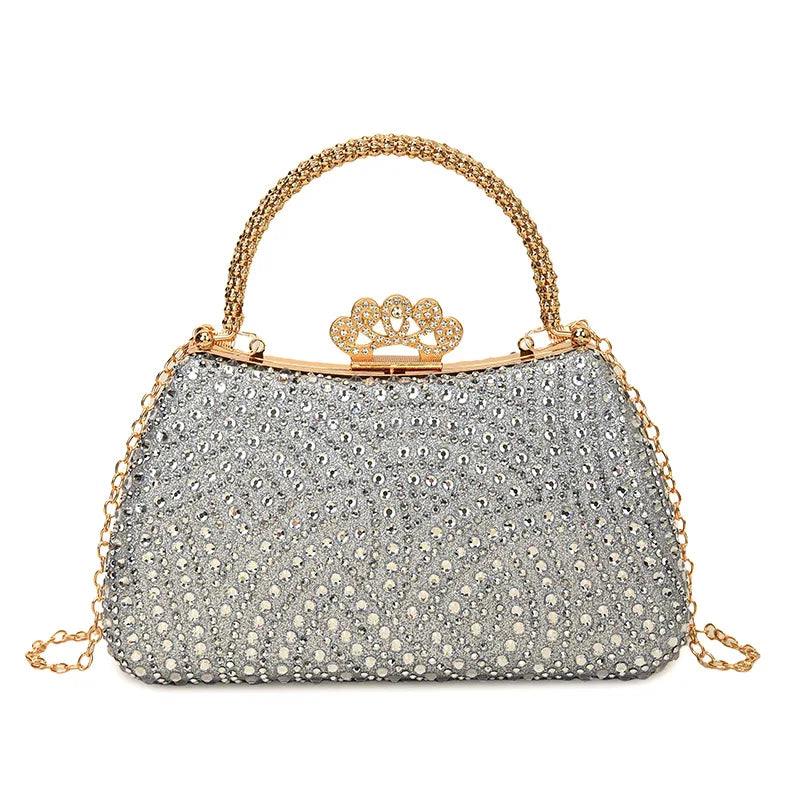 Luxury Rhinestone Evening Clutch