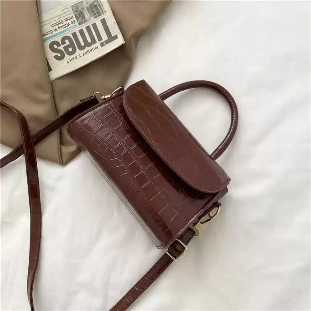 Croc Luxe Mini Crossbody Bag