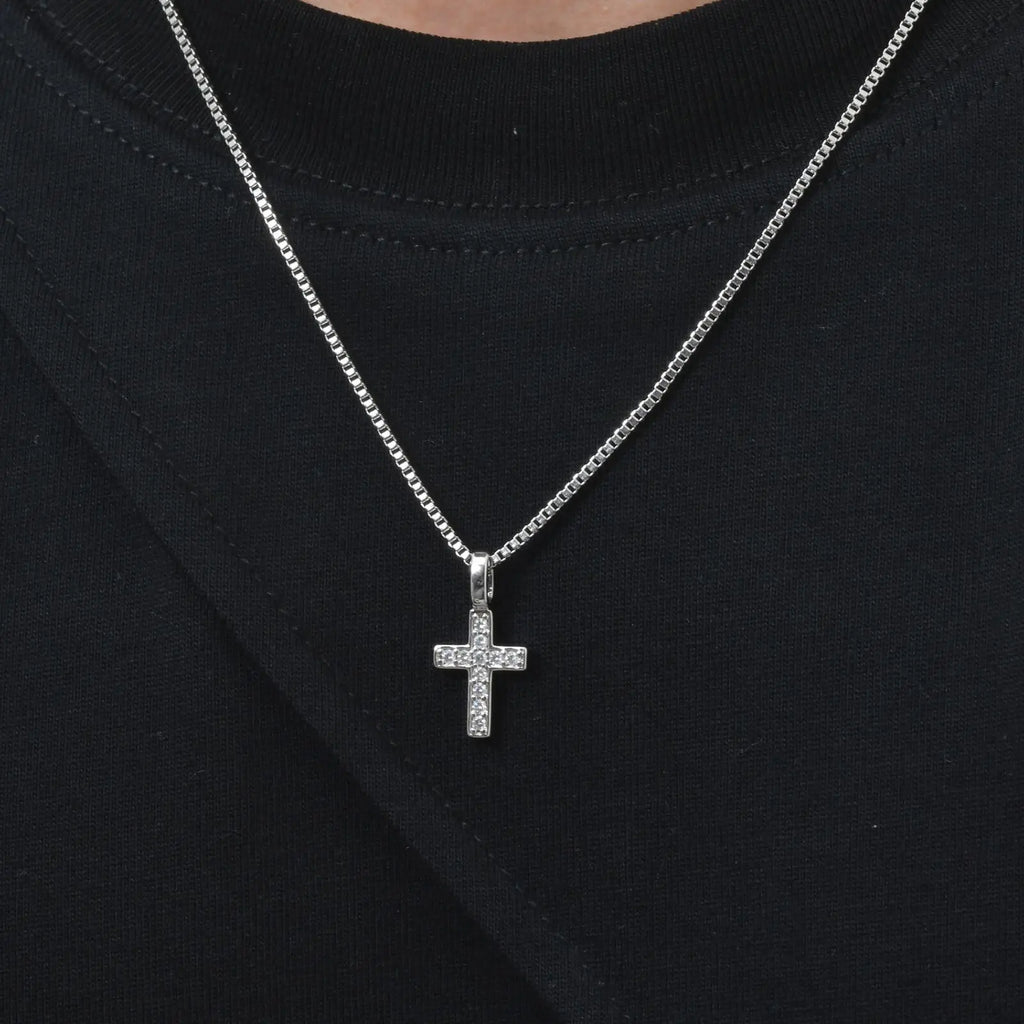 Vanguard Mini Cross Pendant Necklace
