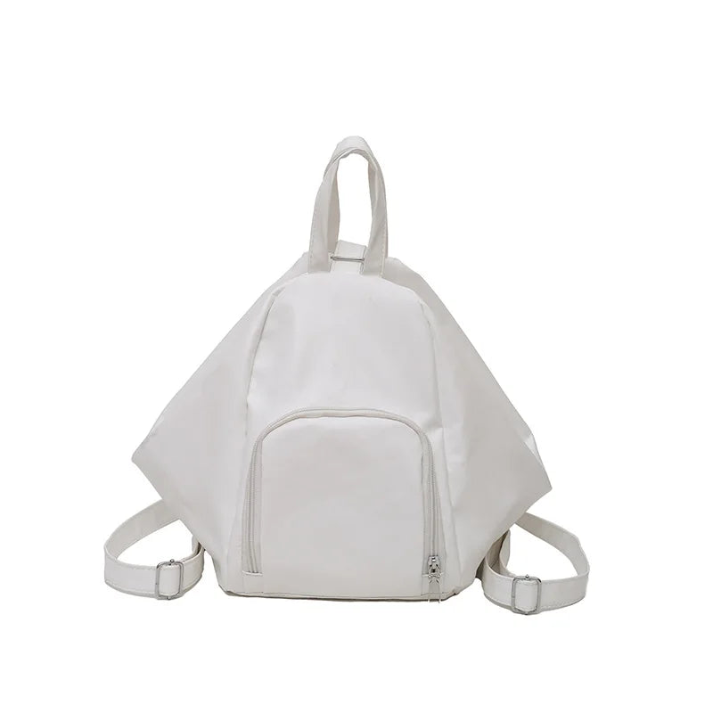Soft Urban Triangle Backpack – Minimal & Versatile