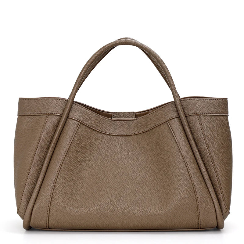 Premium - Timeless Cowhide Leather Tote