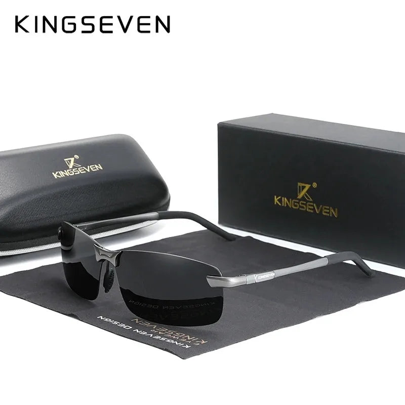 KINGSEVEN Men's Photochromic Polarised Sunglasses