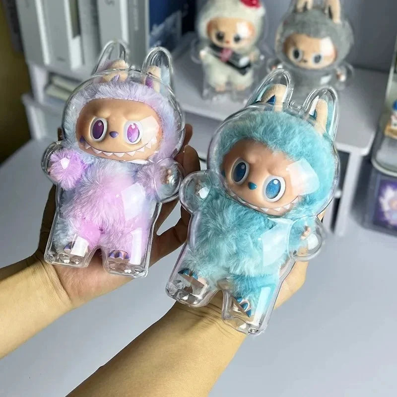 Mini Labubu – Transparent Protective Shell (V3 Accessory & Hanging Charm)
