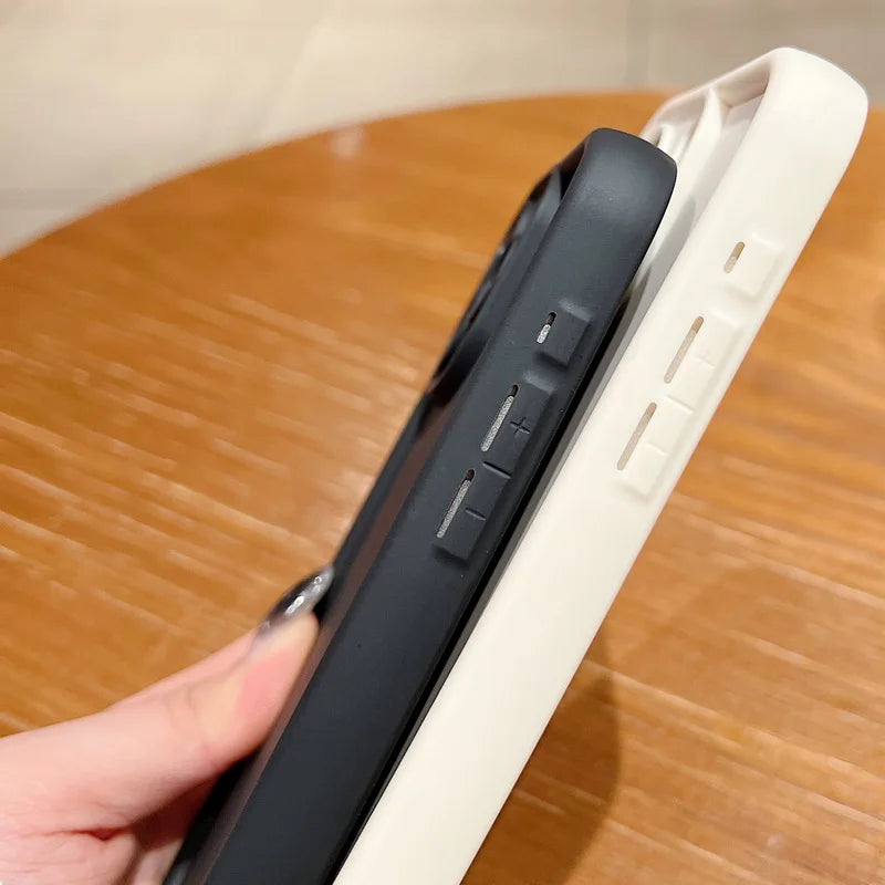 Matte Candy Colour TPU Case for iPhone 8–16 Series