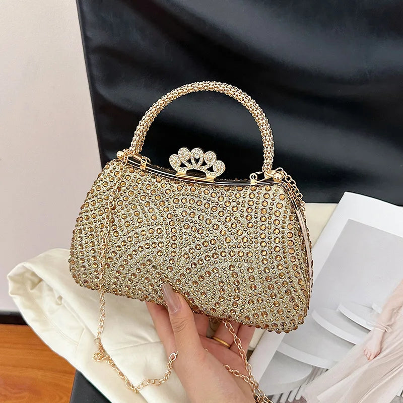 Luxury Rhinestone Evening Clutch