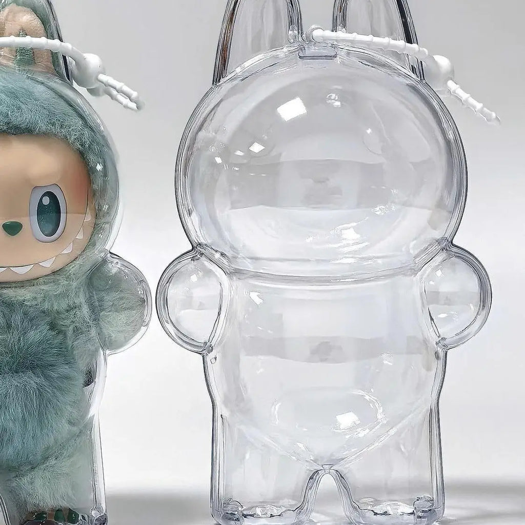 Mini Labubu – Transparent Protective Shell (V3 Accessory & Hanging Charm)