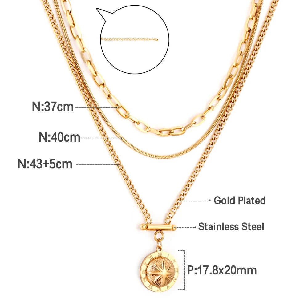 Charm Necklace - Aesthetic Chains for Women