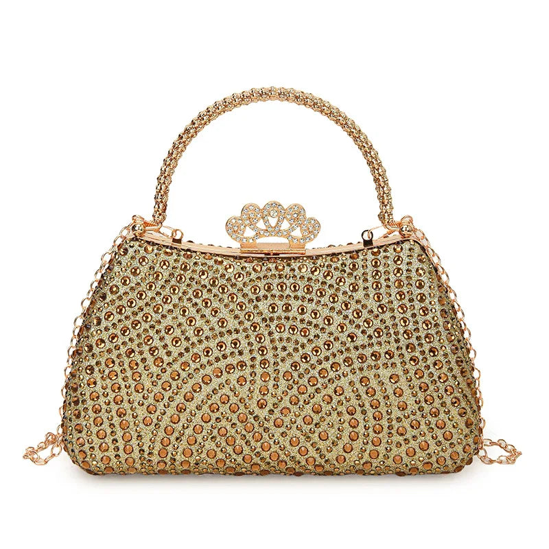 Luxury Rhinestone Evening Clutch