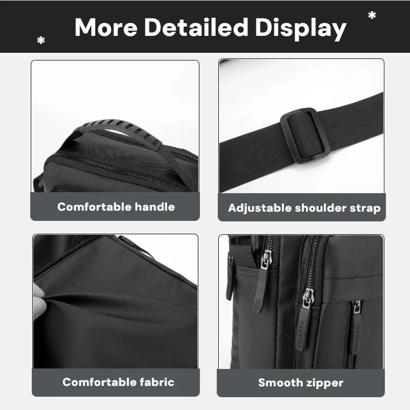 UrbanCore™ Men's Crossbody Shoulder Bag