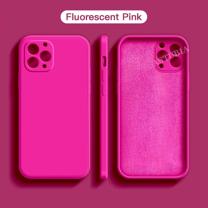 Multi-Color Liquid Silicone iPhone Case