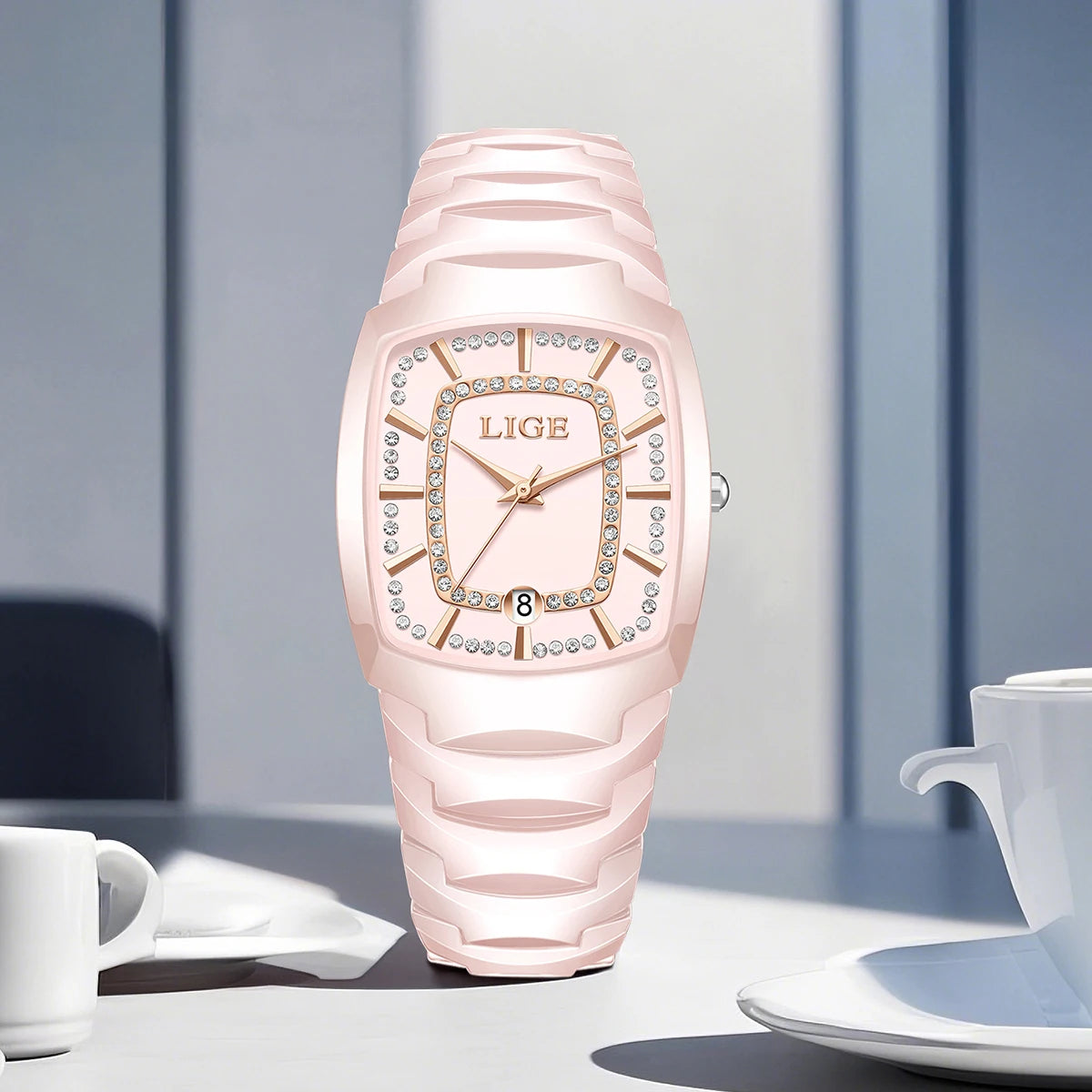 LIGE LuxeSquare™ Women’s Watch