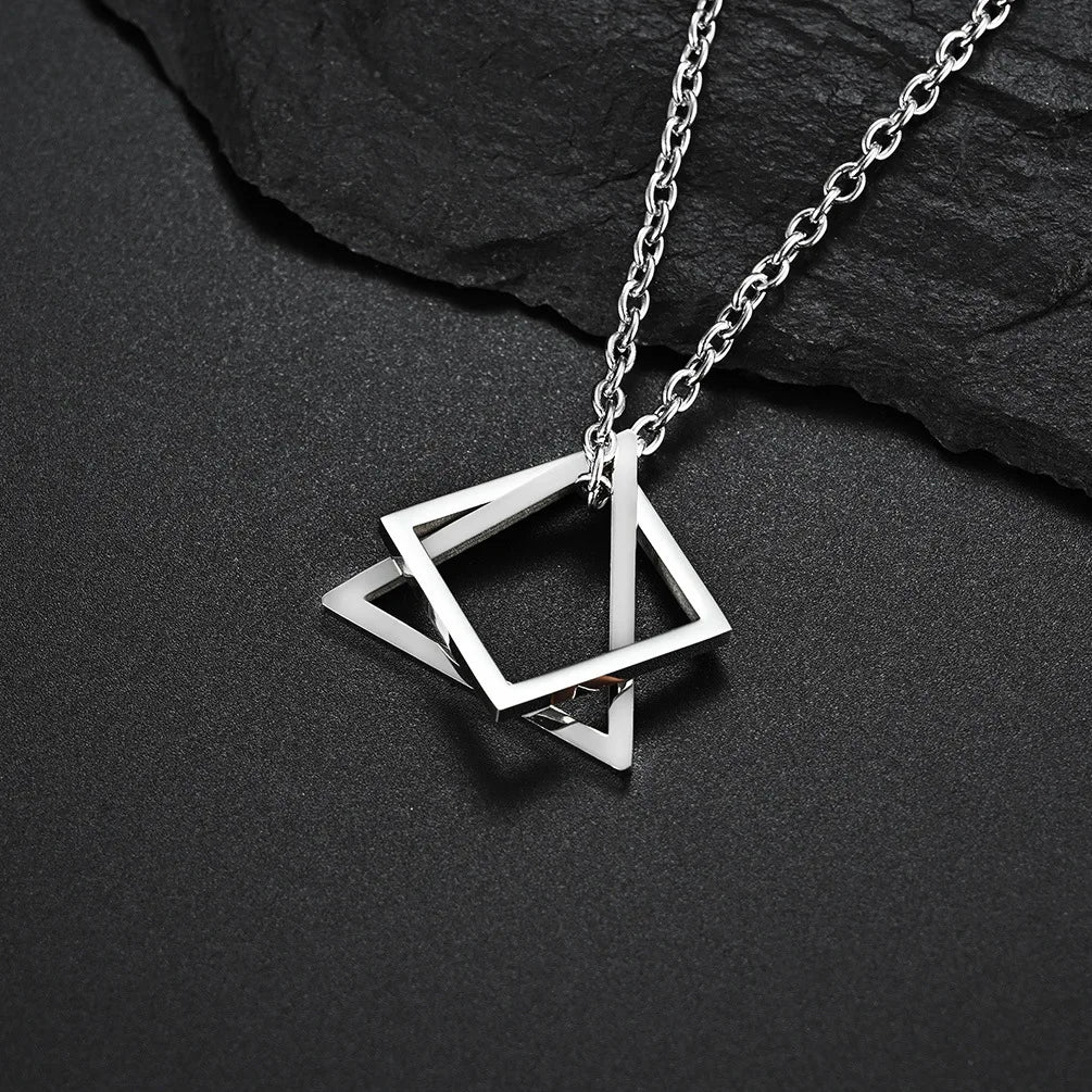 Aether Geometric Fusion Necklace