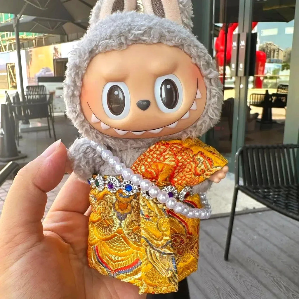 Labubu Thai Elegance Outfit – Traditional Style Dress (for V1/V2/V3 Dolls)