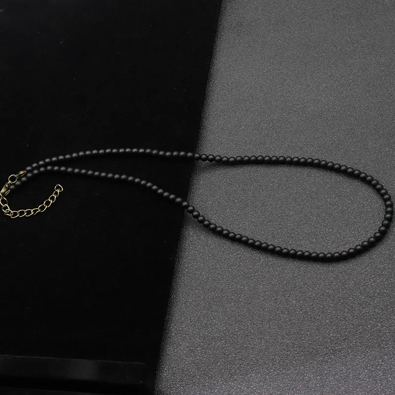 Natural Stone Men's Choker Necklace