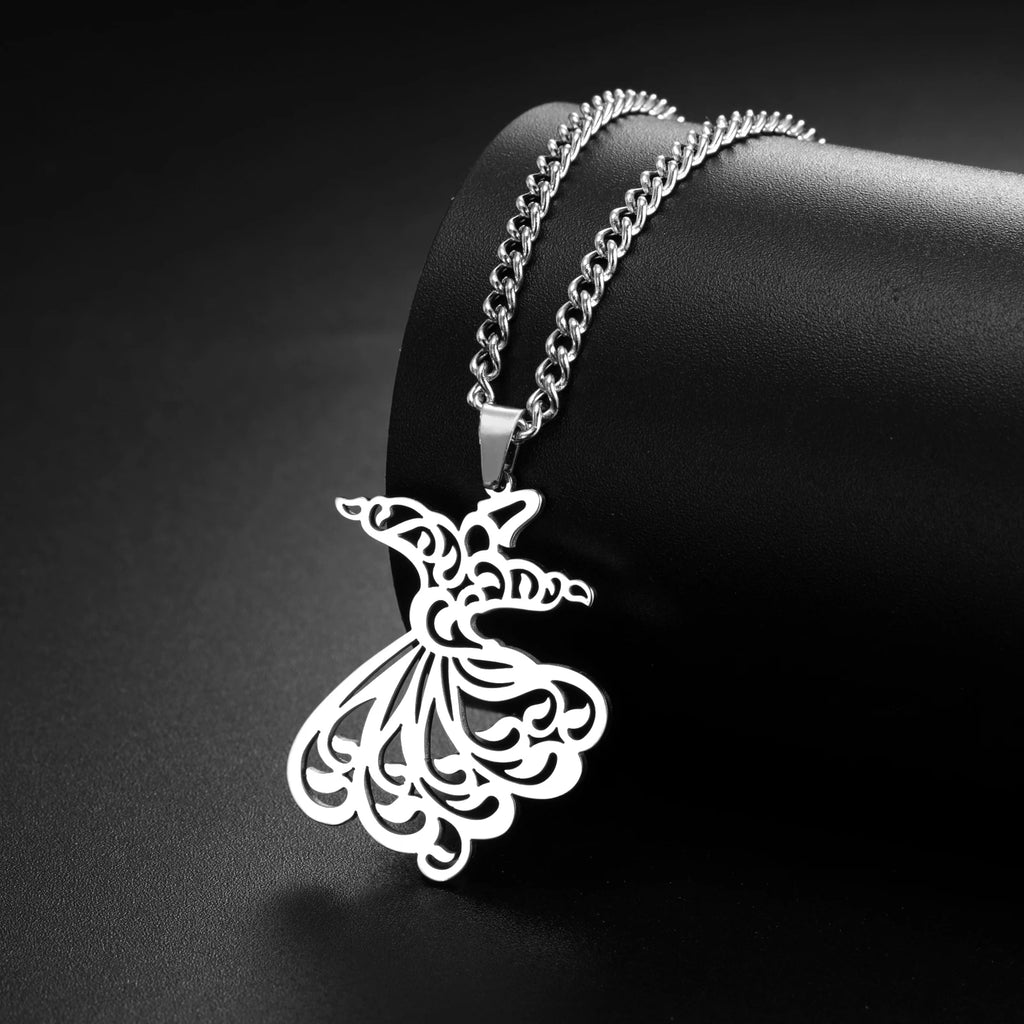 Rumi Whirling Dervish Necklace