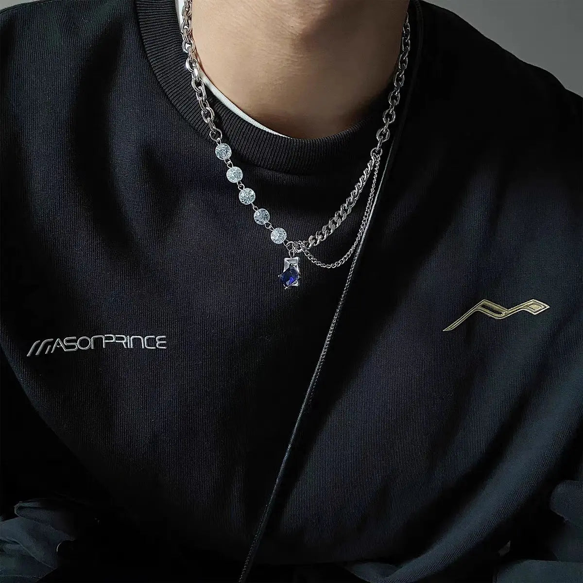 Vera Dual-Layer Pendant Necklace