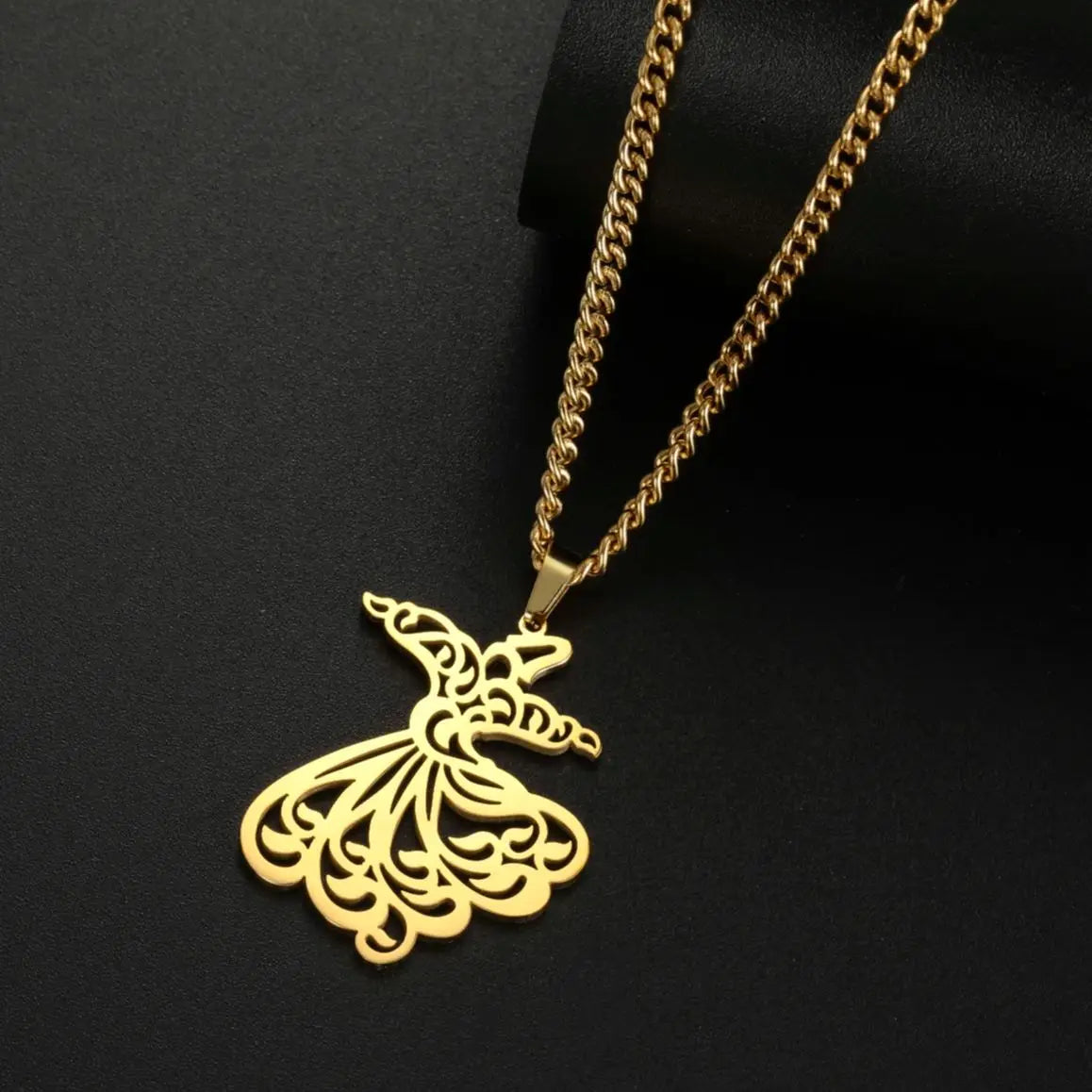 Rumi Whirling Dervish Necklace