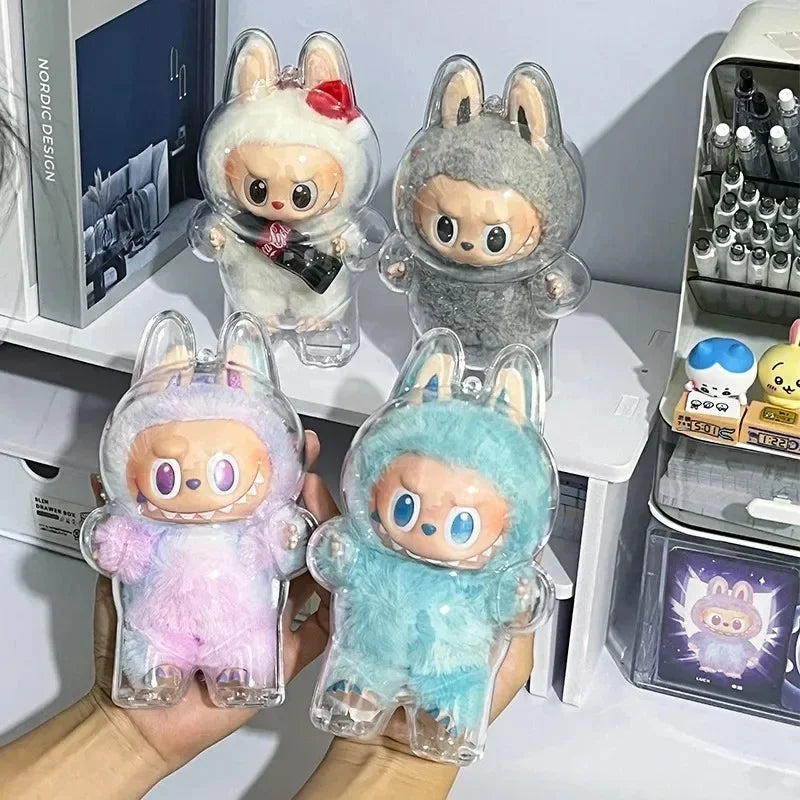 Mini Labubu – Transparent Protective Shell (V3 Accessory & Hanging Charm)